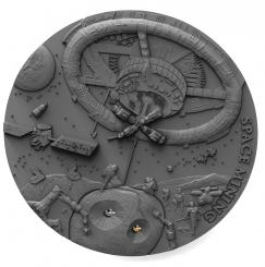 1$ 2018 Niue Island - Space Mining - Chondrite Meteorite 