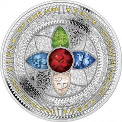 25 $ 2015 Niue Island - Die Welt Deiner Seele - 8 Unzen Silber 