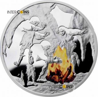 1 $ 2010 Niue Island - Das Feuer 