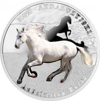 1$ 2016 Niue Island - Man's Best Friend - Pferde - Andalusien Pferd - Andalusier 