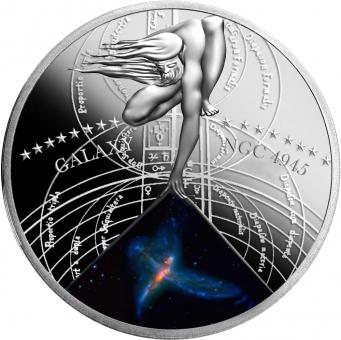 1$ 2015 Niue Island - Die schönsten Galaxien Serie - THE TINKER BELL TRIPLET 
