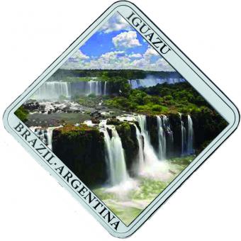 1$ 2015 Niue Island - Iguazu Wasserfälle 