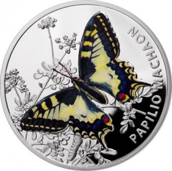 1 $ 2011 Niue Islands - Papilio Machaon - Swallowtail 