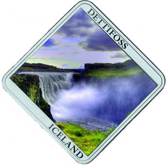 1$ 2015 Niue Island - Dettifoss Waterfall 