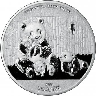 1000 Francs 2016 Burkina Faso - Fauna of Asia - Giant Panda 