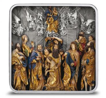 1$ 2015 Niue Island - The Altarpiece of Veit Stoss - Dormitio der Mutter Gottes 