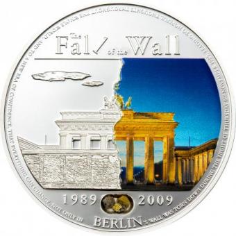 5 $ 2009 Palau - Fall der Berliner Mauer 