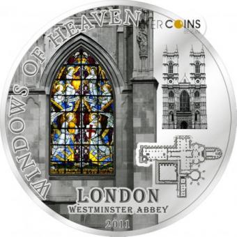 10 $ 2011 Cook Islands - Westminster Abbey 