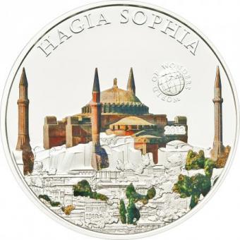 5 $ 2012 Palau - Wunder der Welt - Hagia Sophia 