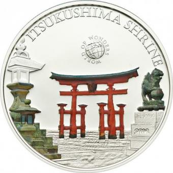 5 $ 2012 Palau - Wunder der Welt - Itsukushima Schrein 