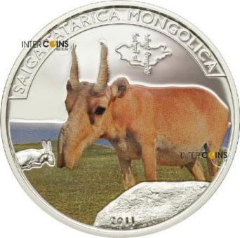 500 Togrog 2011 Mongolei - Saiga Tatarica Mongolica 