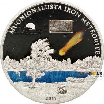 5 $ 2011 Cook Islands - Muonionalusta Meteorit 