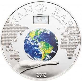 10 $ 2012 Cook Islands - Nano Erde - die Welt in Deiner Hand 