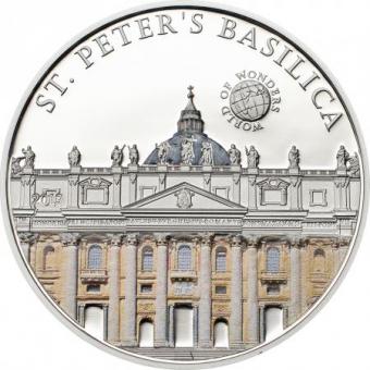 5 $ 2013 Palau - Wunder der Welt - Petersdom 