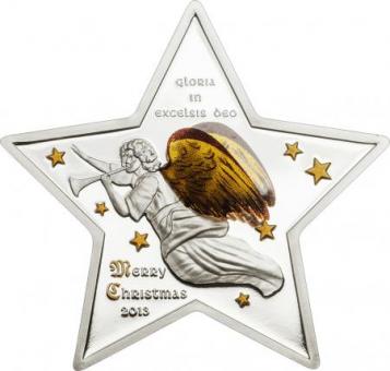 5$ 2013 Cook Islands - Star coin - Gloria in Excelsis Deo 