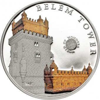 5 $ 2015 Palau - World of Wonders - Belem Tower 