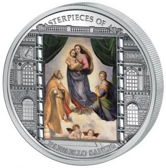 20 $ 2009 Cook Islands Sixtinische Madonna 