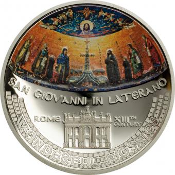 5$ 2014 Cook Islands - Wonderful Mosaics - Giovanni in Laterano 