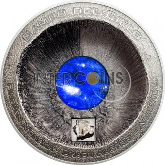20$ 2016 Cook Islands - Meteorite - Campo del Cielo 3 oz 