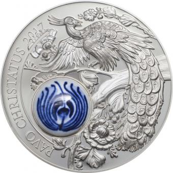 10$ 2017 Cook Islands - Royal Delf - Peacock - Pavo Christatus 