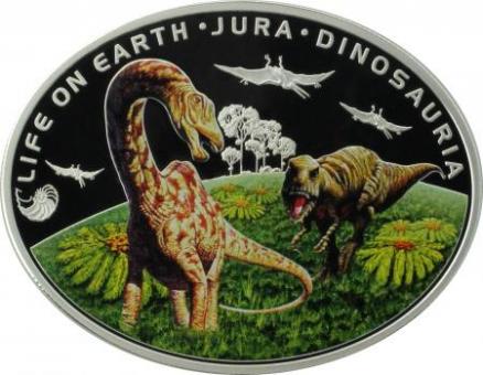 2013 Niue Island - Jurassic period - Dinosaurier auf dem Land - Life on the ground 