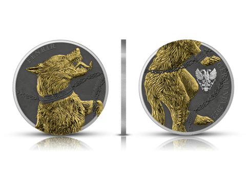 2x 5 Mark 2022 Germania - Germania Beasts - Fenrir 2x 1oz 