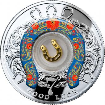 500 Francs 2016 Kamerun - Glückliche Sieben - Hufeisen 