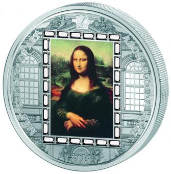 20$ 2016 Cook Islands - Masterpieces of Art - Leonardo da Vinci - Mona Lisa 