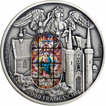 2000 Francs 2018 Kamerun - Danziger Orgeln - Die Orgeln der Kathedrale von Oliva 