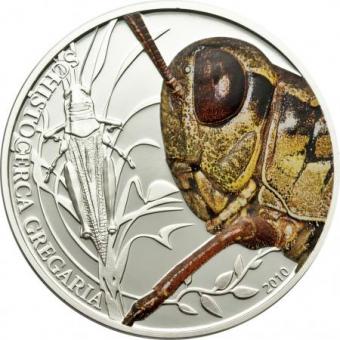 2 $ 2010 Palau - Welt der Insekten - Grashüpfer 