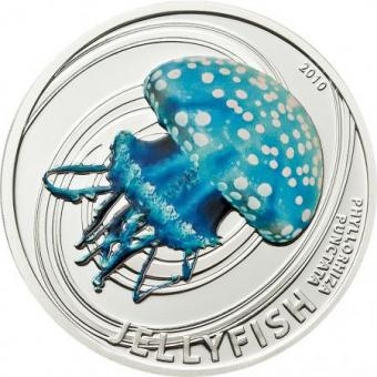 2 $ 2010 Pitcairn Islands - gepunktete Wurzelmundqualle 