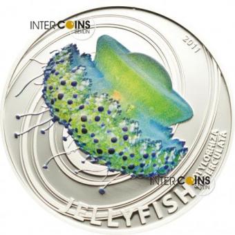 2 $ 2011 Pitcairn Islands - Spiegeleiqualle 