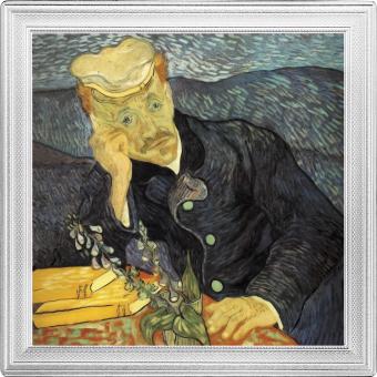2$ 2016 Niue Island - THE MOST EXPENSIVE PAINTINGS IN THE WORLD - Vincent van Gogh - Portrait of Doctor Gachet 