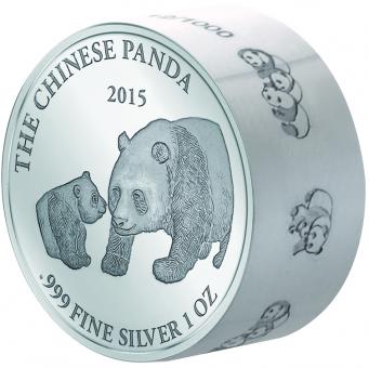 1000 Francs 2015 Gabon - SMICK Ounce - Panda 