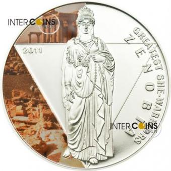 500 Francs 2011 Togo - Zenobia im Etui 