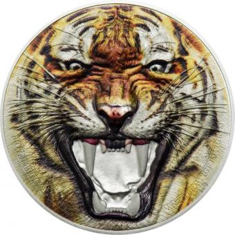 1500 Schillings 2017 Tanzania - Rare Wildlife - The Bengal Tiger 