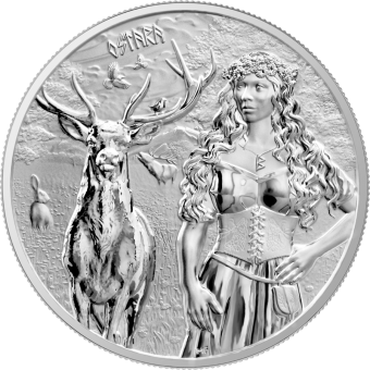 5 Mark 2023 Germania - Valkyries - Ostara- 1oz 