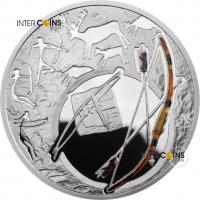 1 $ 2010 Niue Islands - Bow "Mankind's Crucial Achievements" 