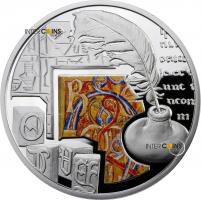 1 $ 2011 Niue Islands - Writing 