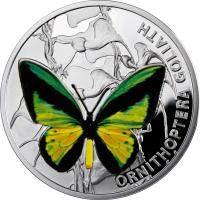 1 $ 2012 Niue Island - Ornithoptera Goliath 