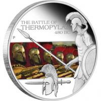 1 $ 2009 Tuvalu Battle of Thermopylae 480 BC 