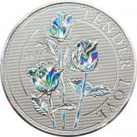 5 $ 2010 Cook Islands - Tender Love - Hologramm im Relief 
