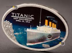 5 $ 2011 Cook Islands - Titanic 
