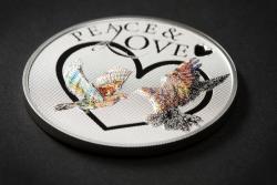 5 $ 2012 Tokelau - Frieden & Liebe 