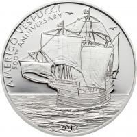5 $ 2012 Cook Islands - Amerigo Vespucci 