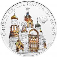 5 $ 2012 Palau - Wunder der Welt - Bluterlöserkirche in St. Petersburg 