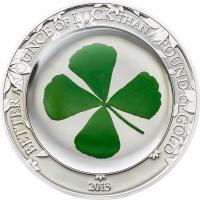 5 $ 2013 Palau - vierblättriges Kleeblatt / Ounce of Luck 