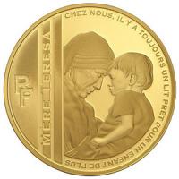 50 Euro 2010 - Mutter Teresa GOLD 
