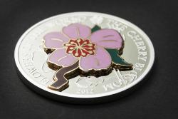 5 $ 2012 Cook Islands - World of Flowers - Cherry Blossom 