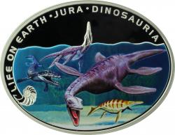 1$ 2013 Niue Island - Jurassic period - Wassersaurier - Das Leben unter Wasser 